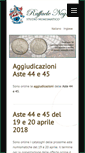 Mobile Screenshot of numismaticanegrini.it